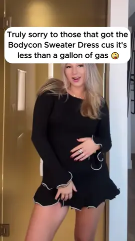 STUNNING 😘😘😘😘 #bodycon #sweater #dresses #bodycondress #sweaterdress #holidaydress #chirstmasdress #fyp #goingoutoutfit #goingout #tiktokmademebuyit #outfitinspo 