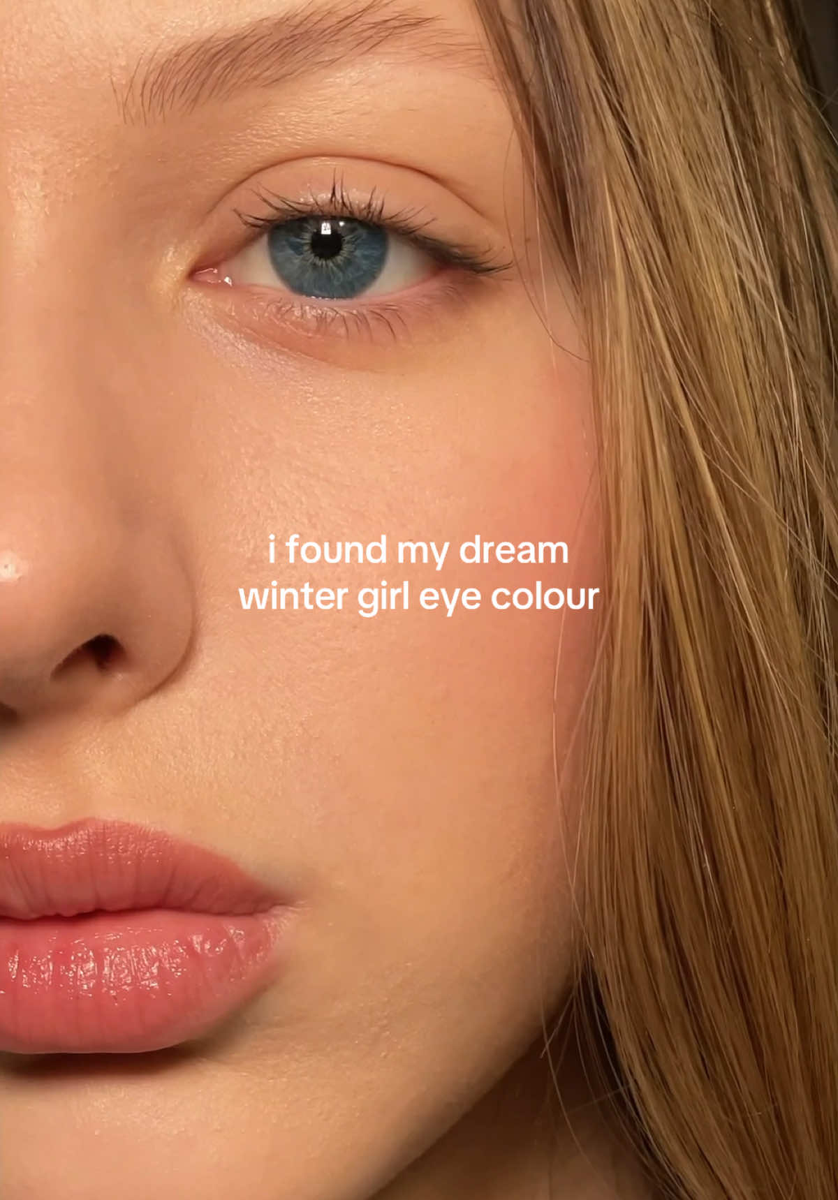 LOUMIES, NEW IN 👁️ 🎀 true winter girl eye colour - Melrose Blue @loumirage lenses with small pupils size! see you at loumirage.co.uk ♡. ݁₊ ⊹ 
