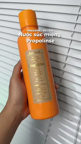 Nước súc miệng Propolise #riviulv1 #unboxing #review #LearnOnTikTok #xuhuong #propolise 
