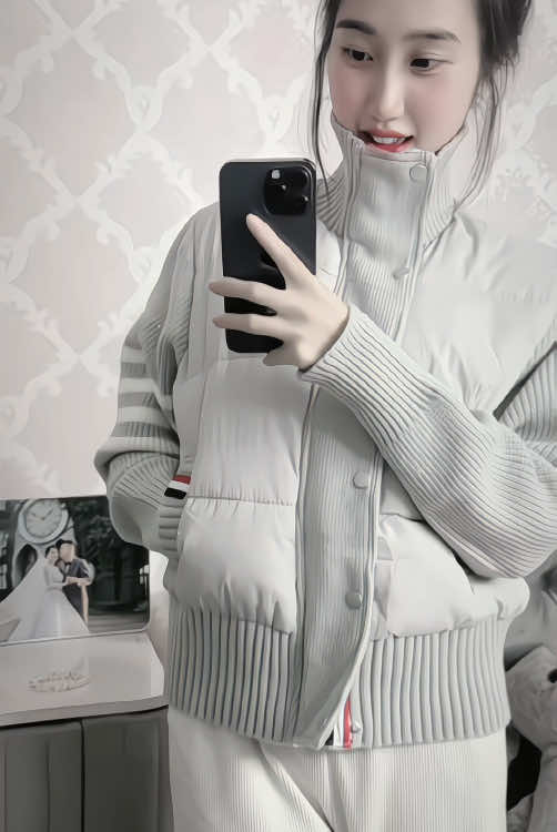 Áo khoác phao tay len #aophaonu #aokhoacnu #aokhoacmuadongnu #aokhoacxinh #aokhoacdepnu 