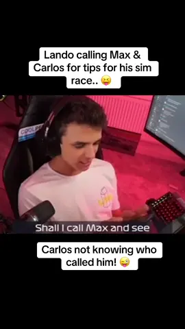 Lando callinf Max & Carlos 😝 #maxverstappen #landonorris #carlossainz #f1 #tips #fy 