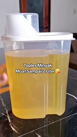 Yang gak mau ribet nyari tempat simpan minyak goreng beli yuk di keranjang kuning #toples #toplesminyak #tempatminyak #wadahminyak #storage #toplesserbaguna 