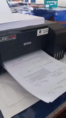 merdunya suara printer #printing #raport #walas 