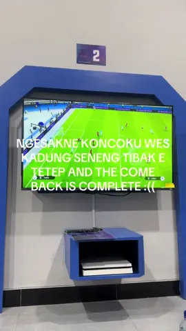 Tag koncomu sg biasa ne kenek comeback!! #rentalps #ps #playstation #mainps #ps3 #ps4 #sepakbola #katakata #pes #seru 
