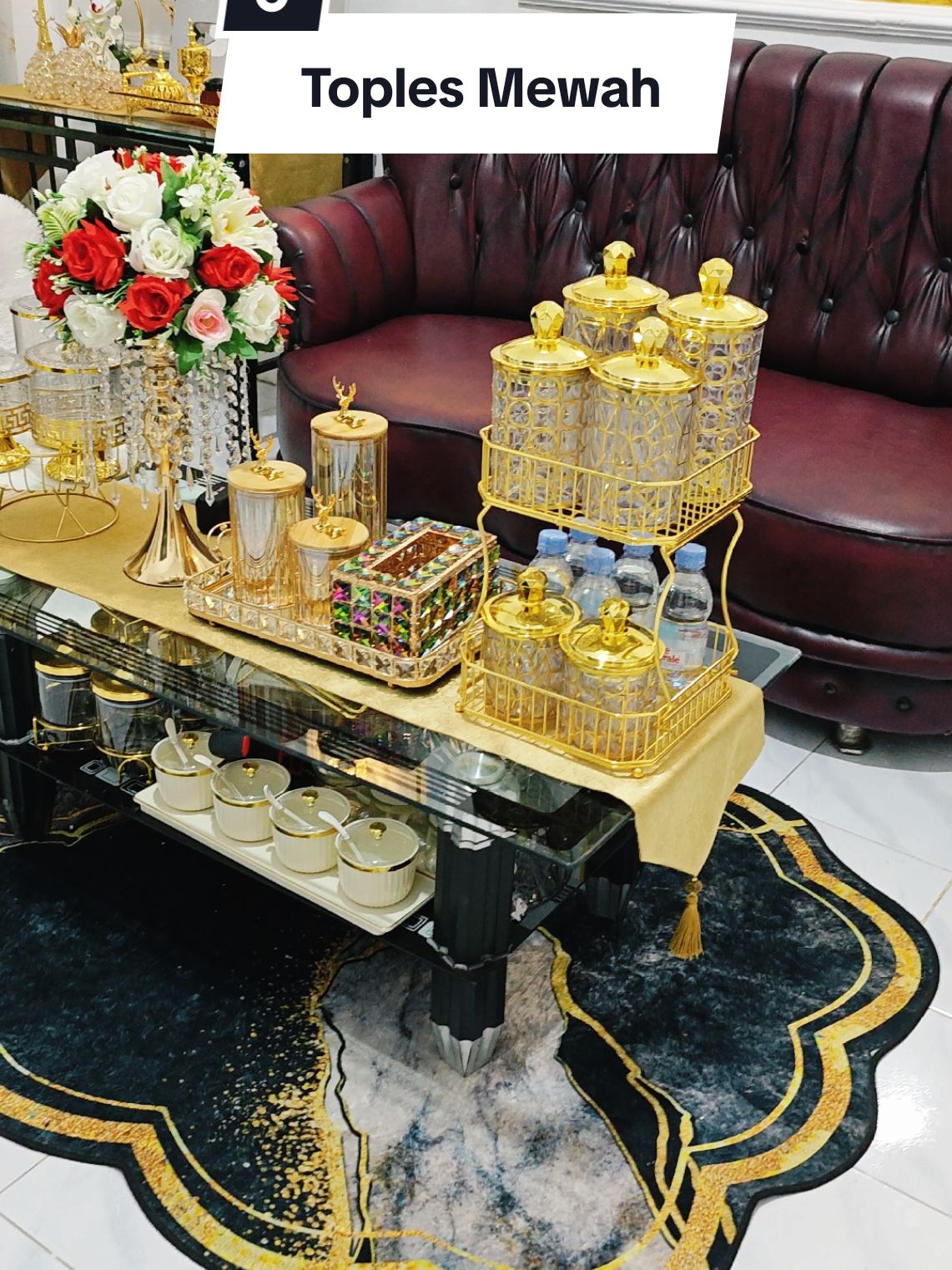 Membalas @hestii874 Toples Mewah Untuk Lebaran #dapurummiangga #hiasanruangtamu #topleslebaran 