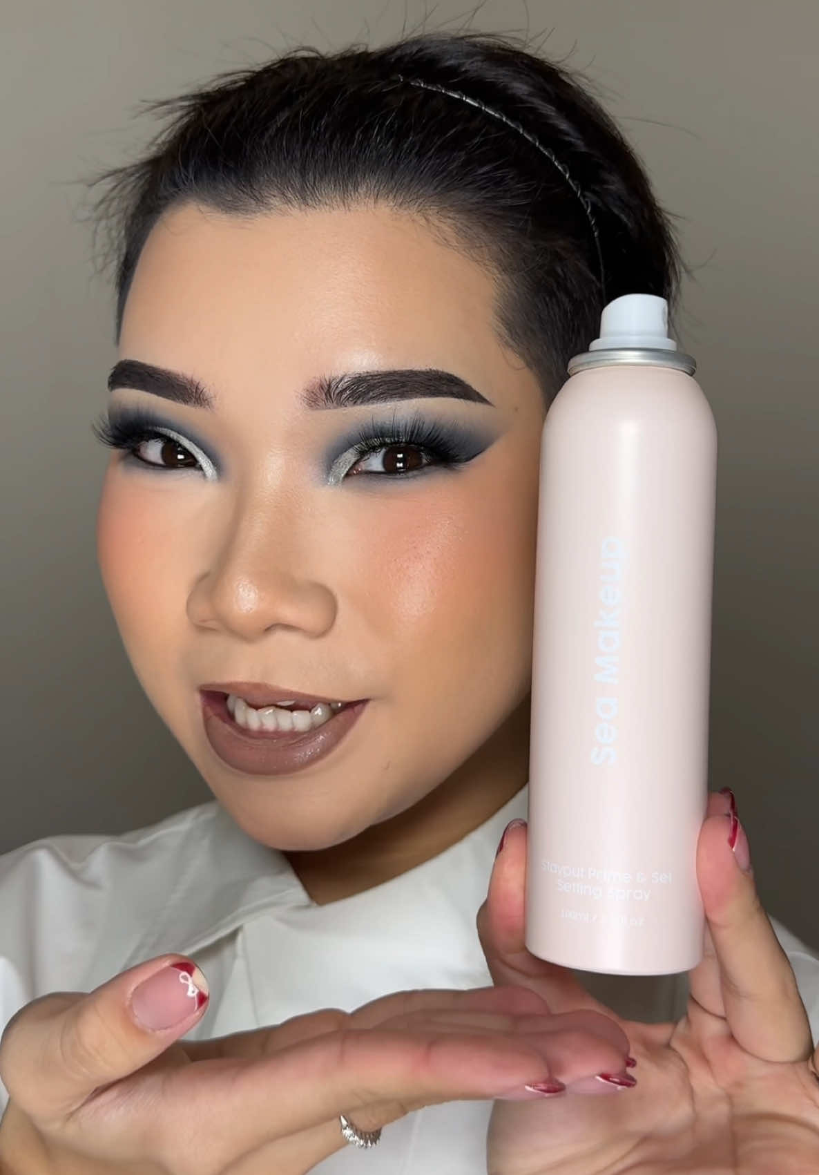 SEA MAKEUP SETTING SPRAY REVIEW! TUDIA MIST HELOKKK #reviewjujur #seamakeupnewsettingspray #seamakeupmy @seamakeup.my 