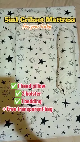 magiging comfortable Ang baby mo Dito mi#5in1mattress #cribsetmattress #cribsetmattresshighquality #higaannibaby #babyneeds #babypillow #babybeddings 