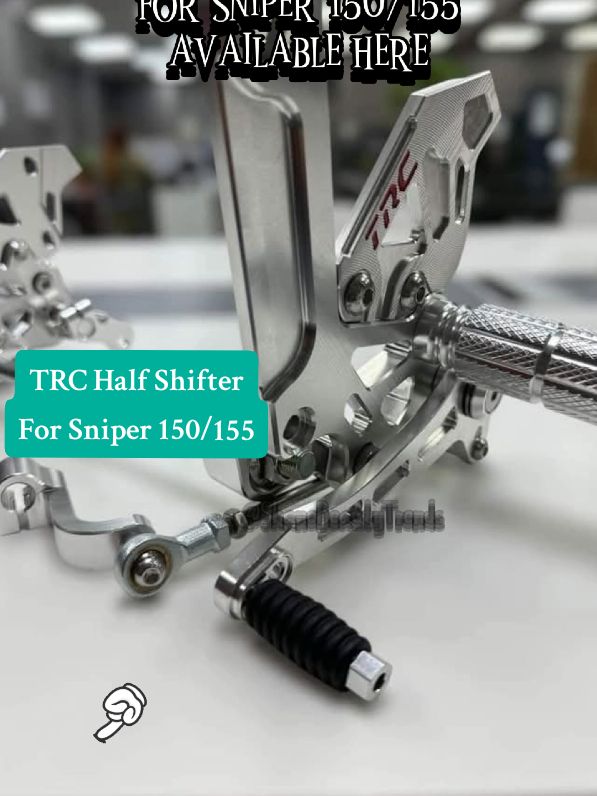 TRC Half Shifter For Sniper #trc #fyp #trchalfshifter #halfshifterforsniper #sniper150 #sniper155 