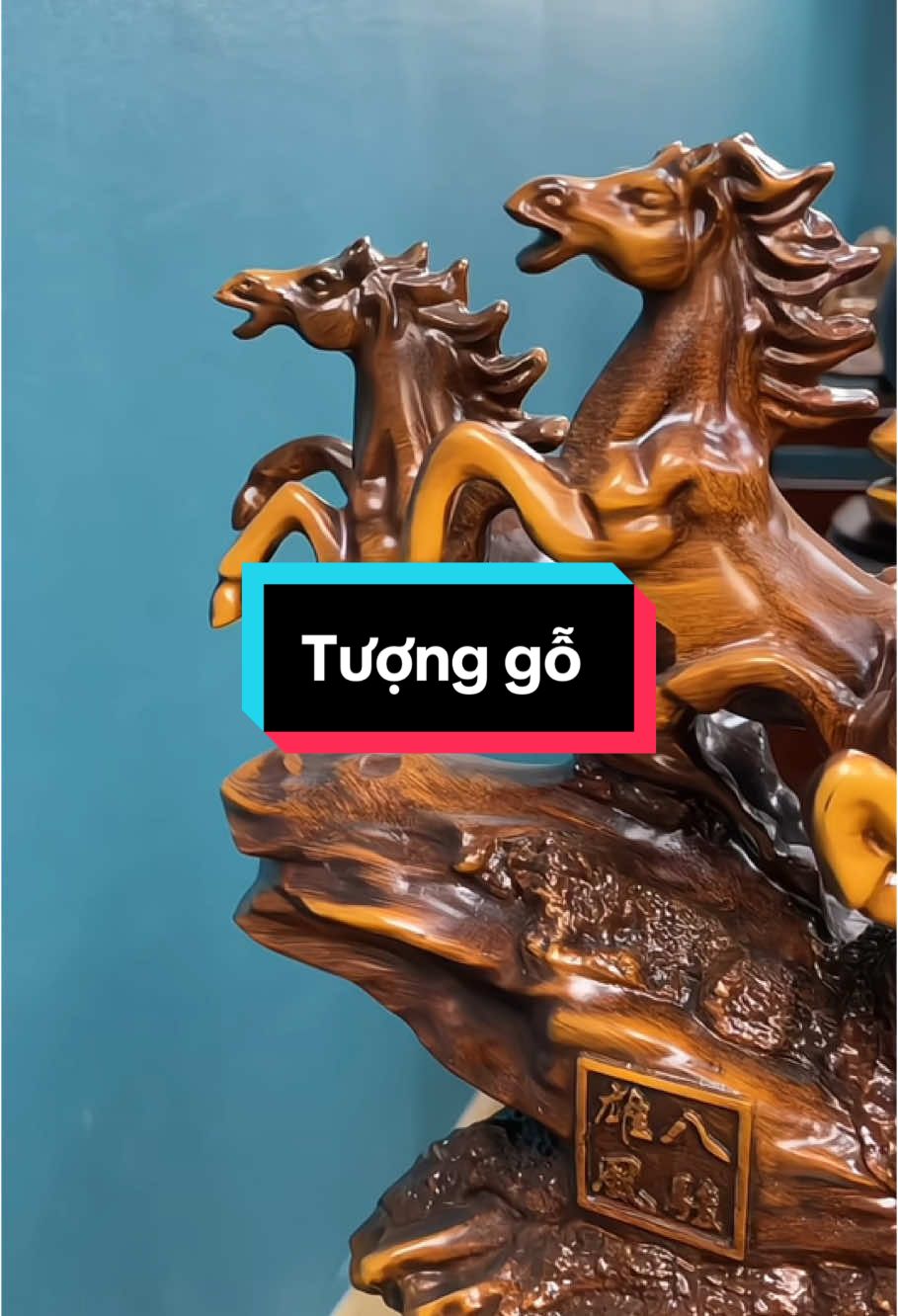 Tượng Bát Mã Truy Phong size to - Tượng Trang Trí Decor Kệ Tủ Quà Tặng Độc Đáo Phương Linh Decor. #GamingOnTikTok #giadungtienich #giadungthongminh #tuongmadaothanhcong #tuonggo #madaothanhcong #xuhuong 