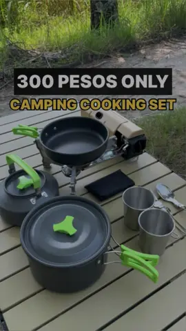 PWEDI KA NG MAG LUTO KAHIT SAAN PAG MERON KA NITO #campingcookingset #cookingset #portablecooking #camping #portable 