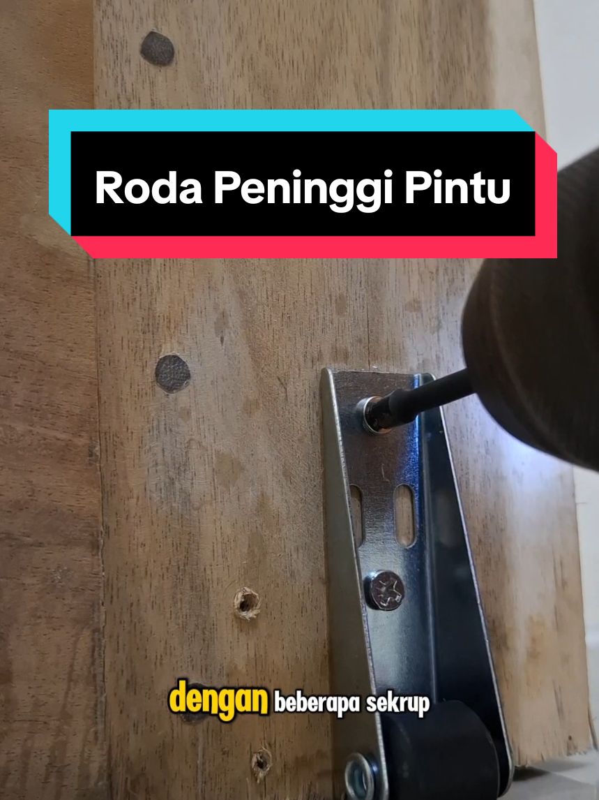 Roda Peninggi Pintu Kendur #rodapeninggipintu #rodapintu #slidingdoor #slidingloler 