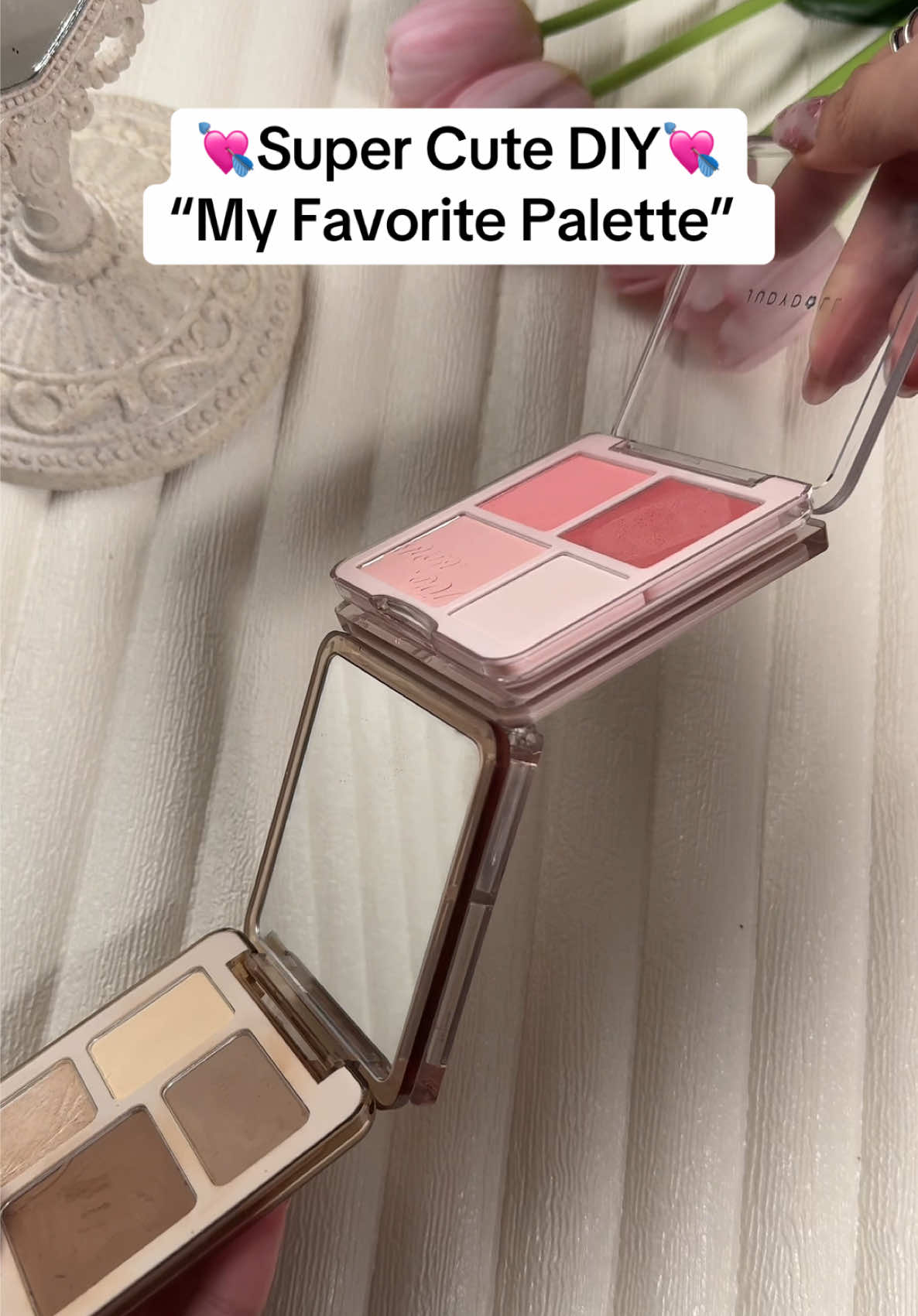 Super cute dan compact!🥰💗 3 favorite palette from Judydoll dijadiin satu🤭 yang dirumah juga punya yuk cobain diy ini, yang belom buruan checkout sekarang😜😘  #new #newlaunch #blushandhighlightpalette #blush #blushpalette #highlight #highlighter #palette #wonyoungblush #blushhack #blushtrend #douyinblush #douyin #douyin抖音 #douyinmakeup 