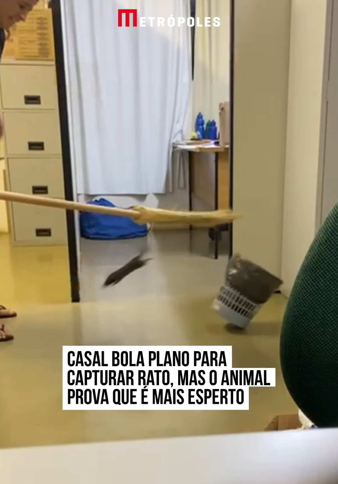 🐀 Nahiane e o companheiro bolaram plano 