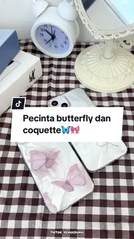 Casenya aesthetic guys🥹💗 #promoguncang1212 #rekomendasicase #iphone #android #butterfly #coquette #viral #xyzbca #fyp 