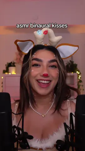 Wear headphones!!🦌💖 #asmr #leedahasmr #fyp #asmrvideo #asmrkiss #asmrtriggers #asmrsounds 