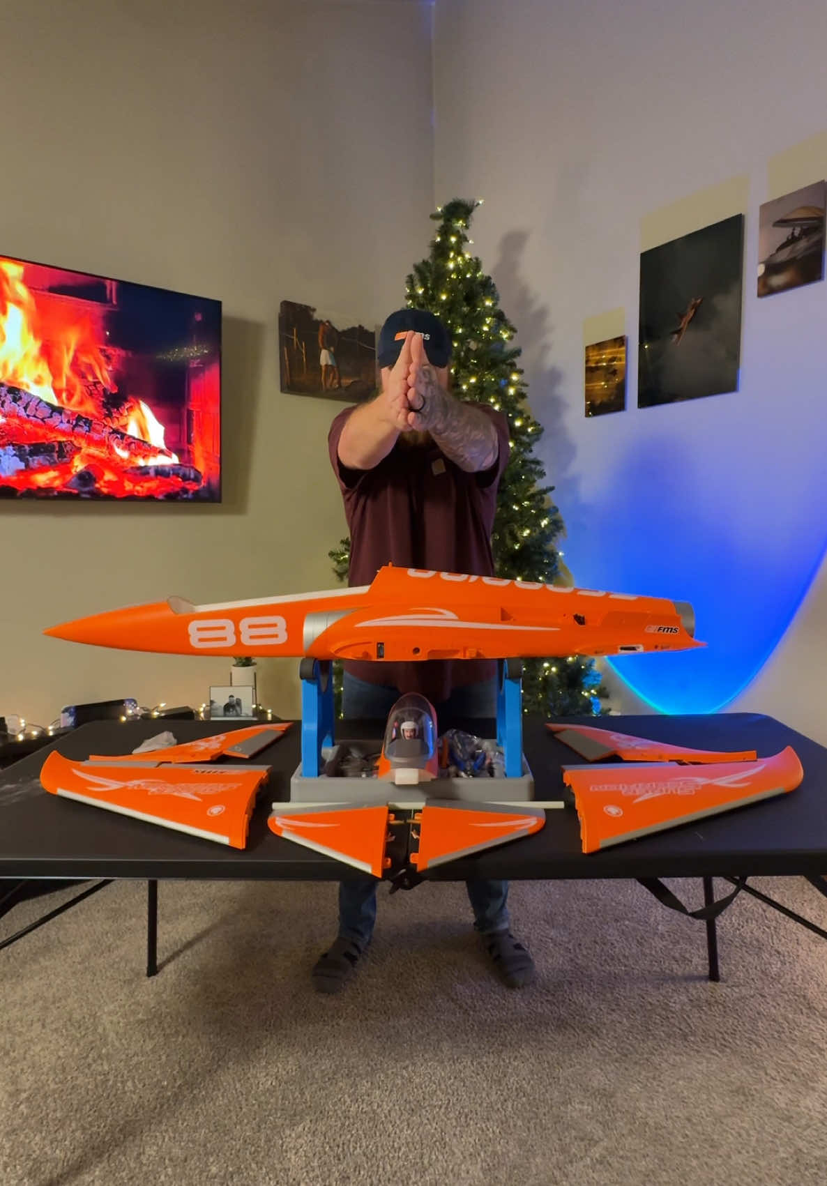 Unboxing the ALL NEW FMS Super Scorpion V2! This one should be a blast to fly, and that sturdy gear should have no problem at our grass field. #rcjet #rcplane #sportjet #jet #rc #radiocontrol #remotecontrol