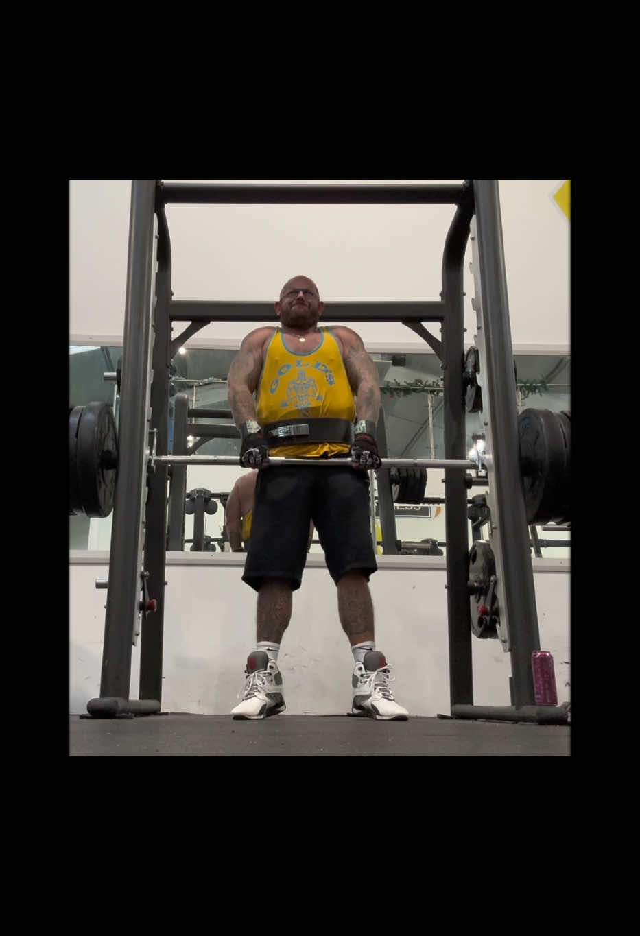 170kg shrugs not the best form but good end to a hard session#gym #shrugsworkout #phoenixfitnessskegness 