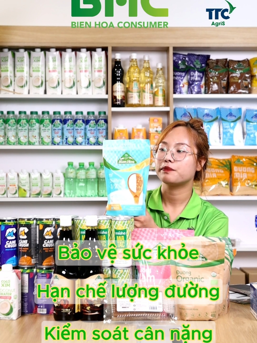 Đường 1/2 Biên Hòa giảm nửa calo nạp vào cơ thể mỗi ngày ✨️✨️ #bhc #bienhoaconsumer #duongbienhoa #duong1 /2