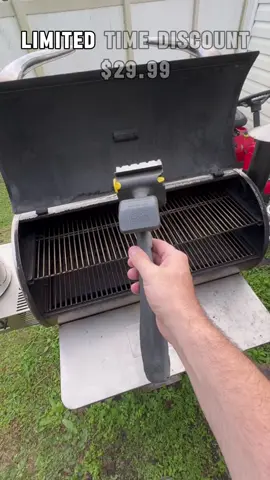 Barbecue grill cleaning brush #fyp #TikTokShop 
