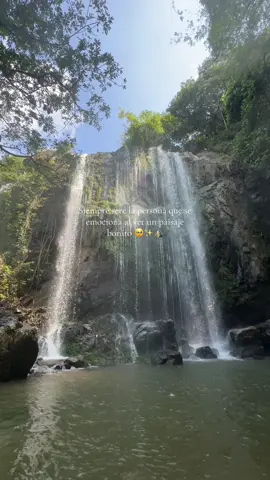 el sonido de fondo 😍 #fyp #nature #cascada #videoviral 