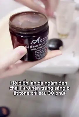 Tẩy da chết rồi tắm trắng cho da trắng đón tết thôi nào #acosmetics #myphamphuonganh #myphamchinhhang #ttbc #taydachet #tắmtrắng #kemtamtrang 
