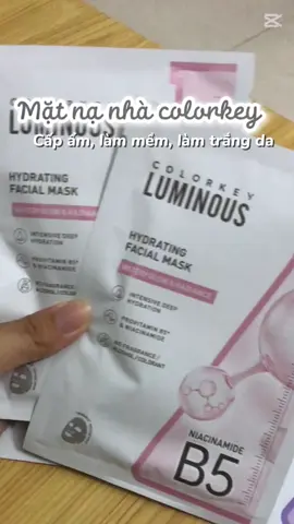 Lên cho các nàng siêu phẩm mặt nạ colorkey cấp ẩm và làm trắng tốt. Đang ưu đãi mua combo 10 miếng tặng 2. Nhanh tay mấy ko hết nè #reviewdoan0901 #colorkey #matnacolorkey #matnacapam #matna #xuhuong 