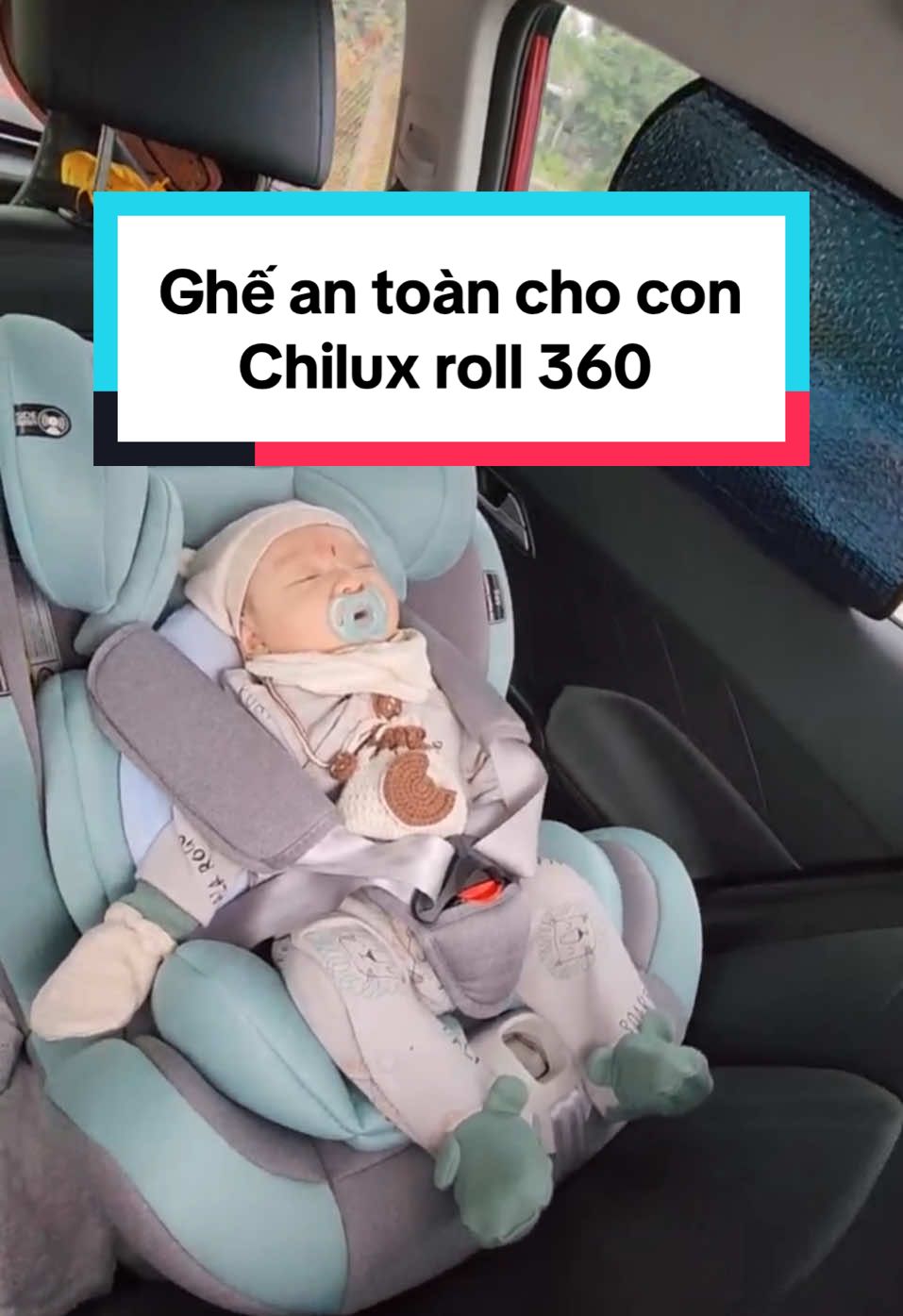 Giới thiệu cho mọi người ghế trẻ em mà nhà Sumo đang dùng nè 🥰. An toàn cho con với mức giá ổn áp nè #ghetreem #ghếoto #chiluxroy360 #chilux #gheantoanchobe 