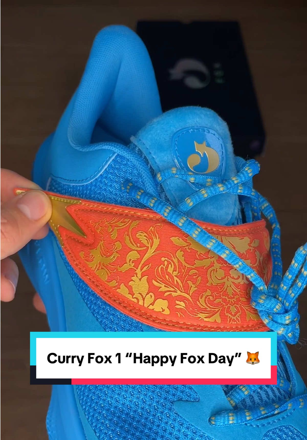 This shoe feels FAST 🦊💨 @Kickz | AD: Don’t forget to use the code LUKAS if you want to cop anything at KICKZ  #basketballshoes #curryfox1 #currybrand #deaaronfox 