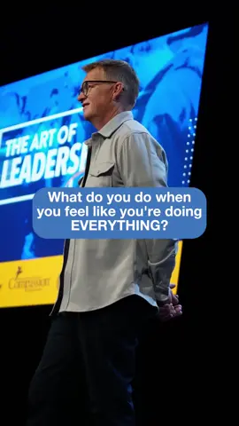 What do you do when you feel like you're a one-man team? Maybe it's a season where you're the only person on staff. Maybe you're a church plant and haven't found the right help yet. Maybe you've been going at it for a while now and you're fearing the dreaded burnout you know is around the corner. Here's what I would advise you to do 👉🏻 call it as it is. Be ok with things looking a bit different. Hand over keys to things that other people can do in your church and allow them to grow in their leadership. Not everything has to fall on you. #churchleader #churchtok #pastortiktok #leadership