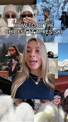 the secret ingredients to being the chicest at après-ski 🎿🍸⛷️ #apresskiparty #aprèsski #apresskioutfit #winterfashion #skioutfits #skiparty #apresskiinspo