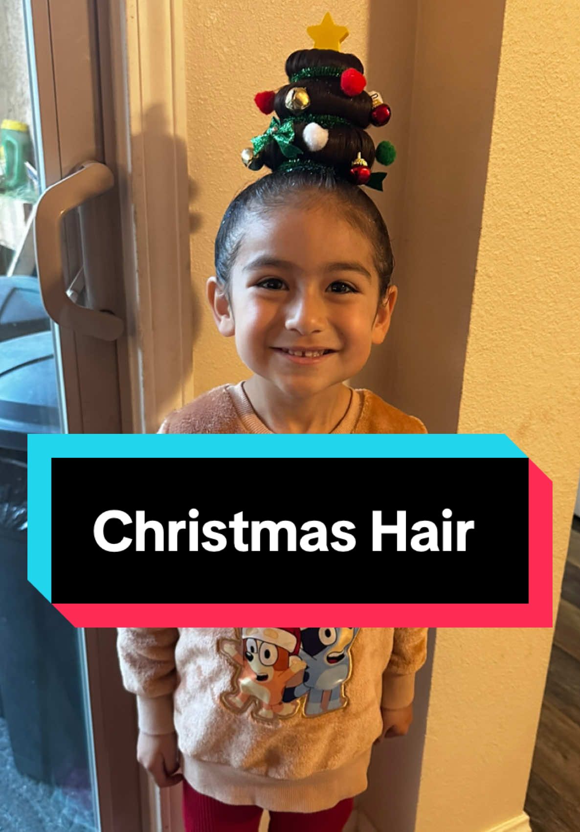 - Christmas Spirit Week At School & Today Was Crazy Hair Day 🎄🎅🏼🥰🫶🏼 Yes She Jingles Haha #fyp #foryoupage #viralvideo #kidsoftiktok #spiritweek #christmas #hair #christmastree #fypシ゚viral 