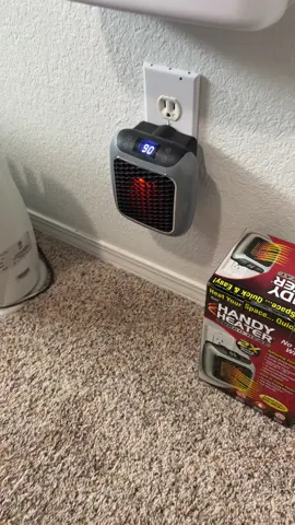 Review of Handy Heater Turbo Heat  @ontelproducts #handyheaterturboheat #handyheaterpartner #handyheater #spaceheater #personalheater #wallheater #outletheater #ad
