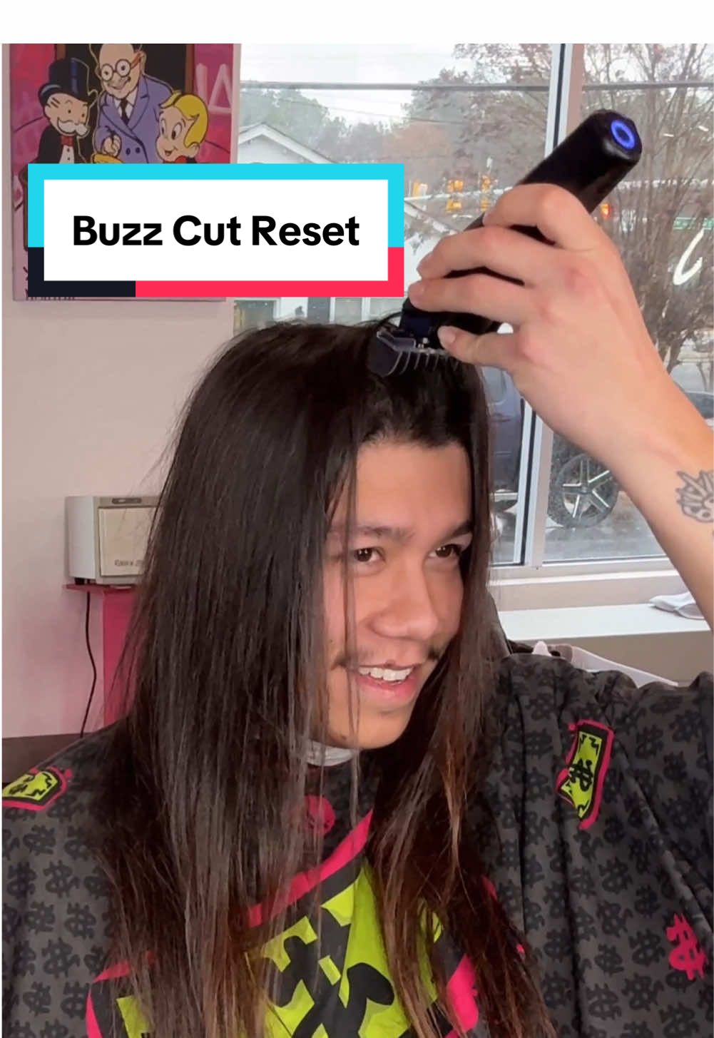 Buzz Cut Reset Homie hit the reset button and asked for a 5 guard buzz cut with a mid taper. I know that boy feel 10x lighter with all that hair gone 😂 Appreciate you trusting me bro! LINK IN BIO TO SET AN APPOINTMENT ‼️ _______________________________________ ##richmondvabarber##richmondva##vabarber##rvabarber##barber##taperfade##haircut##nguyensteadycutting #buzzcut  