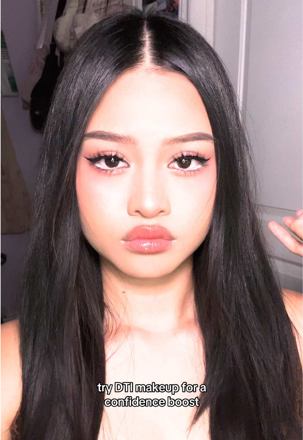 you heard me 😌 do that DTI makeup rn for that confidence boost 👹
