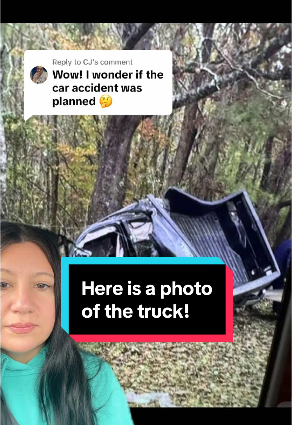 Replying to @CJ Here’s a picture of the mangled truck from the Fayette County AL crash! #fyp #foryou #crime #truecrime #news #breakingnews #police #cps #investigation #court #update #missing #child #khaleb #stevencollins #wendybailey #viral @Missing _in_USA  