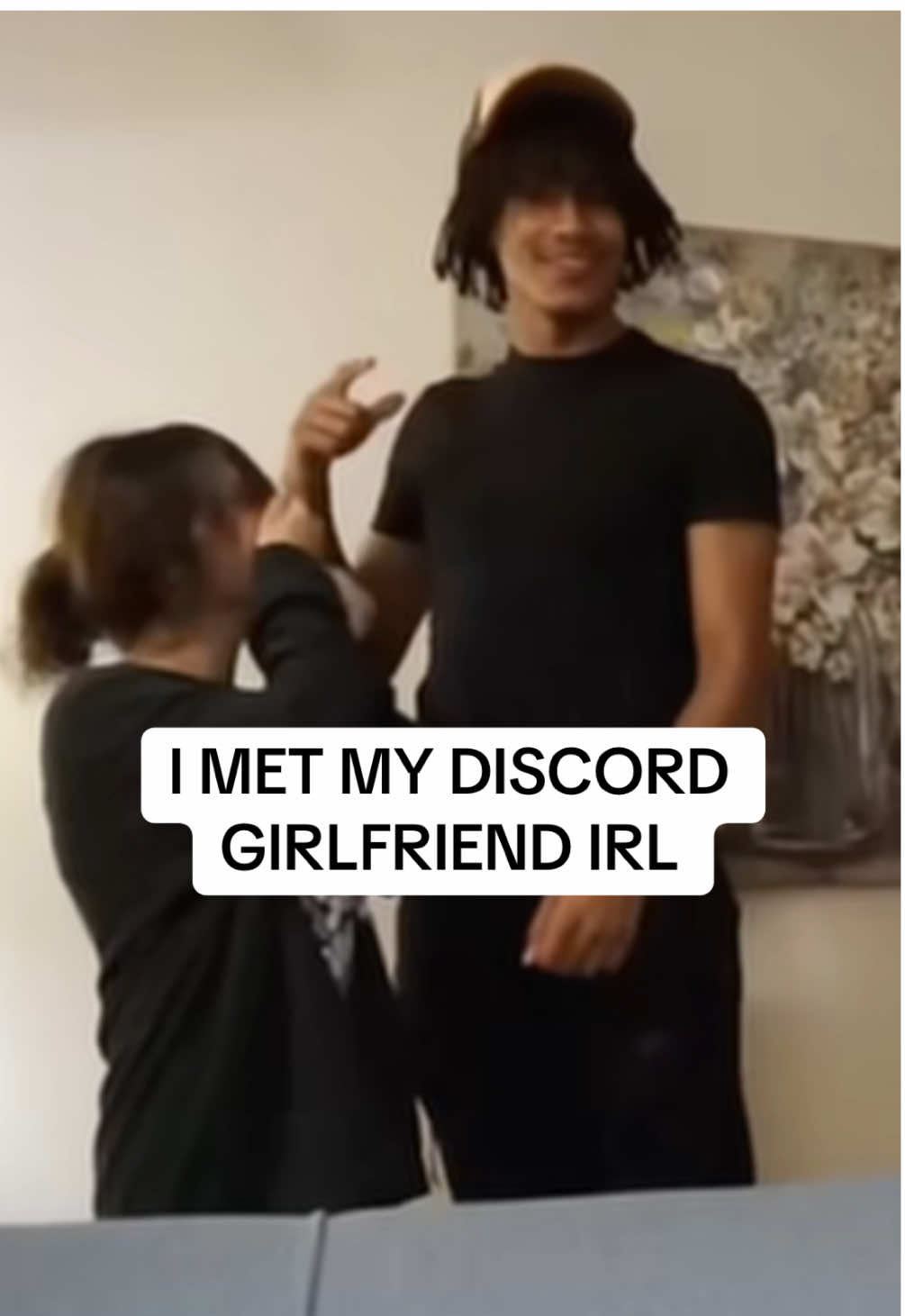 I MET MY ONLINE GIRLFRIEND IN REAL LIFE #gyatt #rizz #fyp 