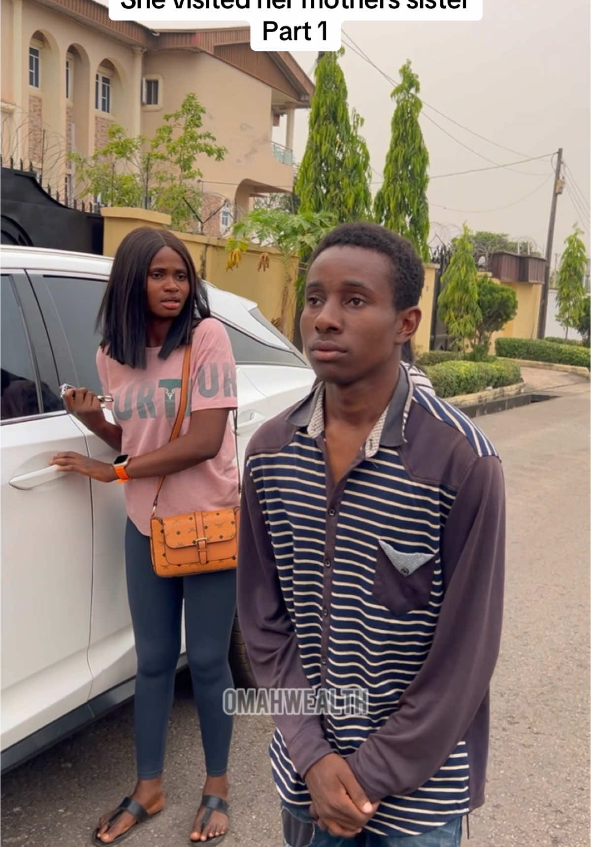 She visited her mothers sister #omahwealth 