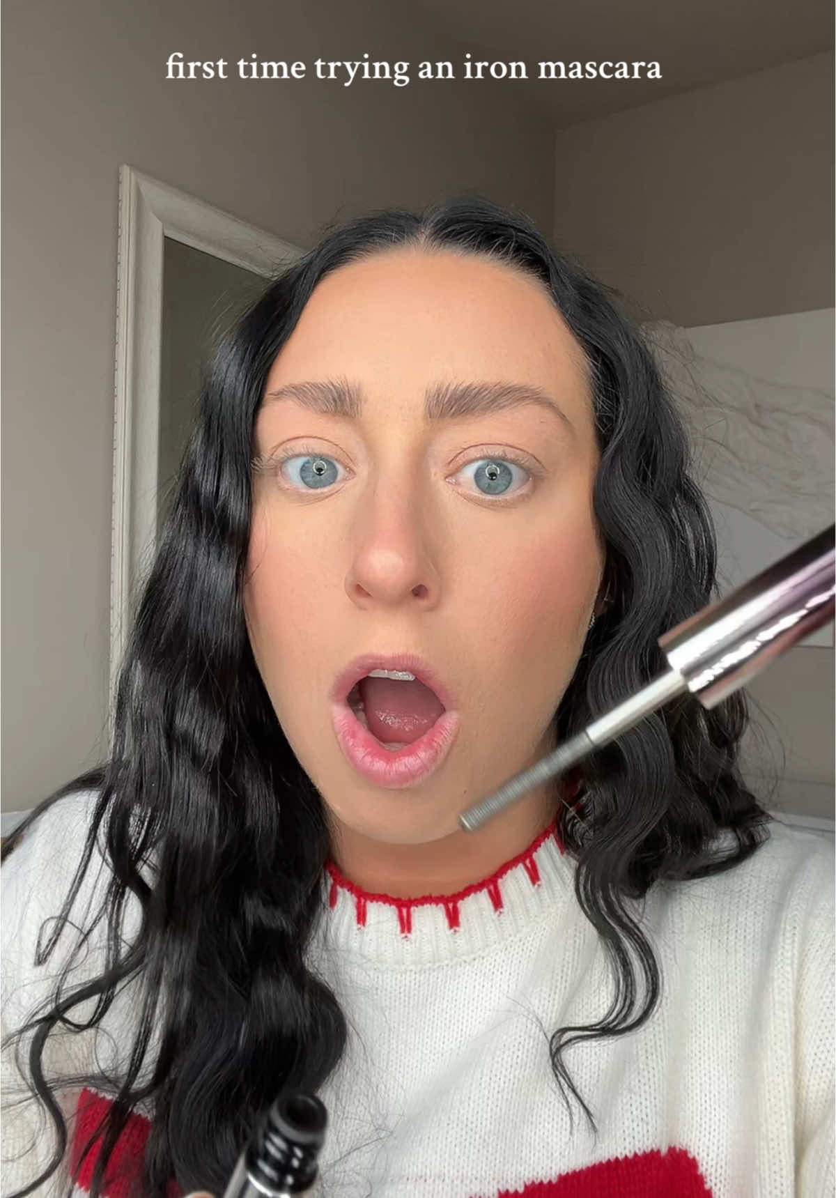 if you’ve never tried an iron mascara this is your sign!!! #mascara #ironmascara #makeup #judydoll #judydollmascara @Judydoll US @Judydoll_official 