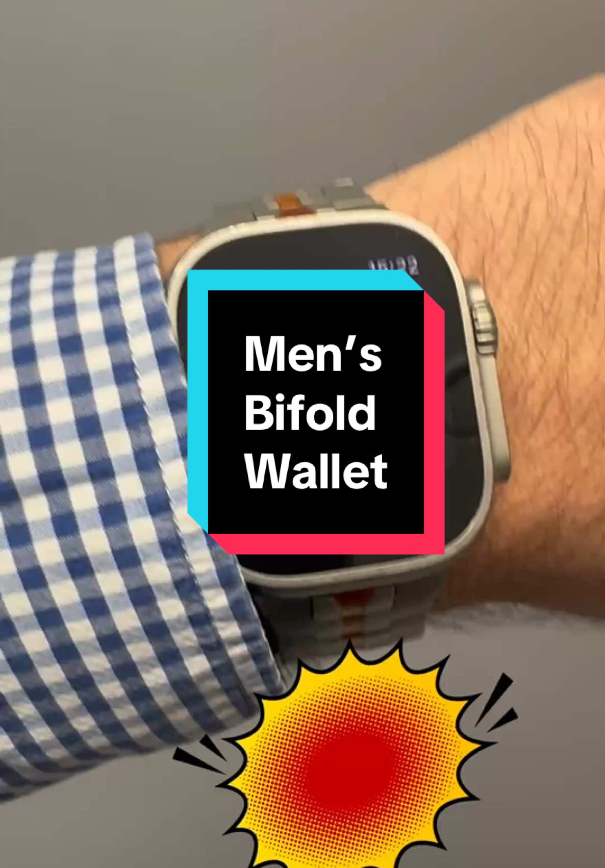 This premium and compact wallet has a slot for an air tag and alerts me if I ever leave home without it. It looks amazing and has RFID blocking. Start 2025 off right. #tiktokmademebuyit #luxury #luxurylifestyle #money #wallet #gift #newyearnewmio #fyp 