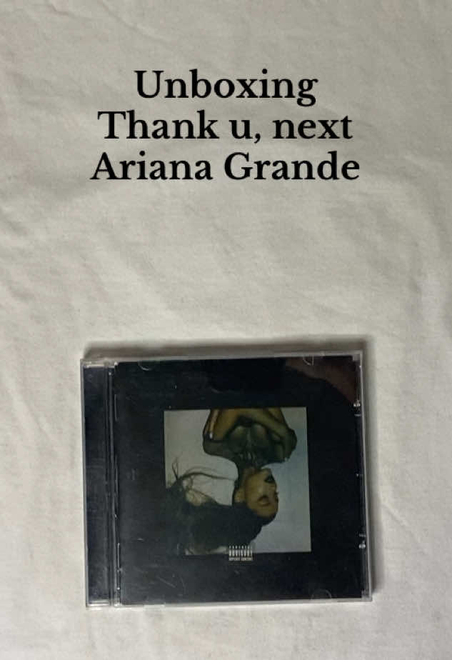 2019 aoty! Unboxing Thank u, Next - Ariana Grande (CD) #cd #cdunboxing #unboxing #unboxingvideo #unboxingcd #fy #foru #arianagrande #glinda #wicked #blackiana #edm #grammy #robbed #thankunext #7rings