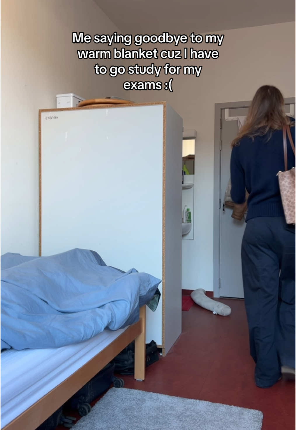Let me sleepppppp #exams #sleep #bed #trending #funny fy