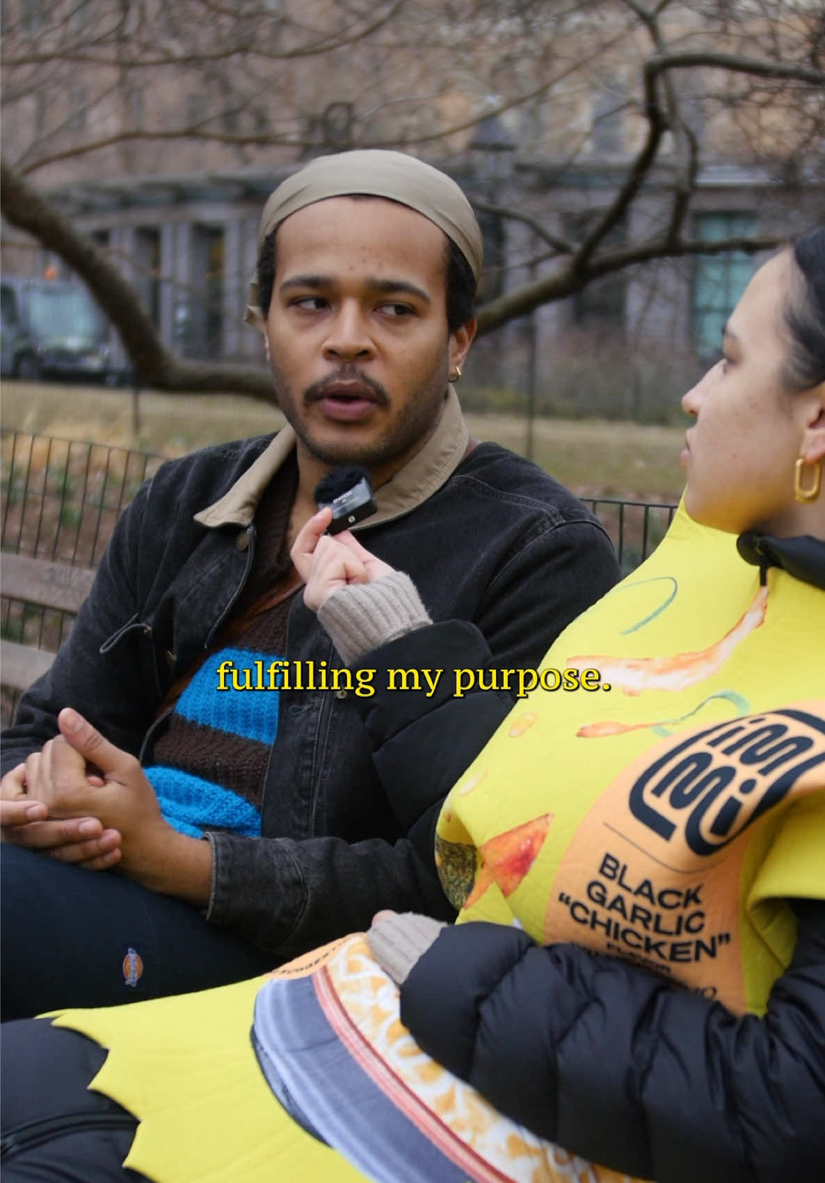 Are you fulfilling your purpose? #streetinterview #interview #nycstreetinterview #ramenonthestreetinterview #hopecore #smilecore #motivation #lifeadvicetiktok #wholesome #immiramen #ramen #fyp #humanexperience #hopecoretiktok #humanity #purpose #lifepurpose #selcare #happy 