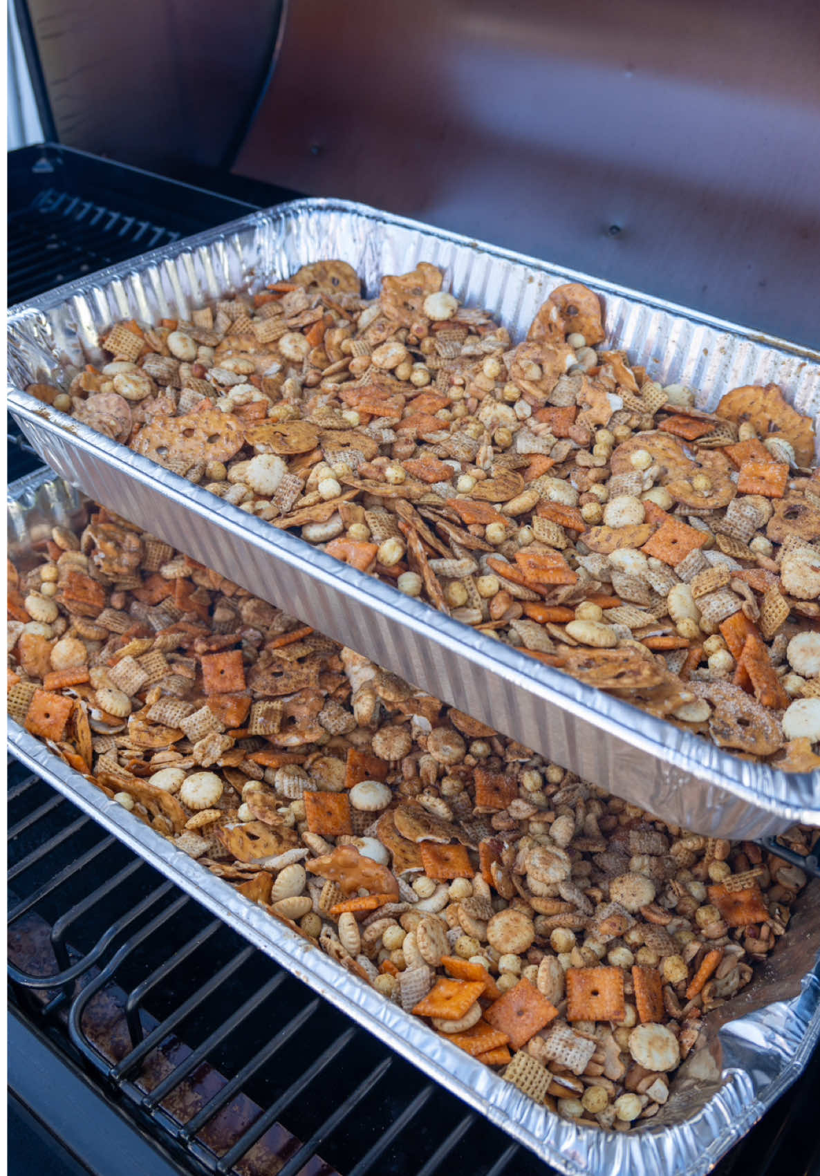 Links to my YT and IG on my page if youre worried about next month. Thank you every one of you for changing my life. I could never be thankful enough 🙏 #chexmix #EasyRecipe #holmescooking 