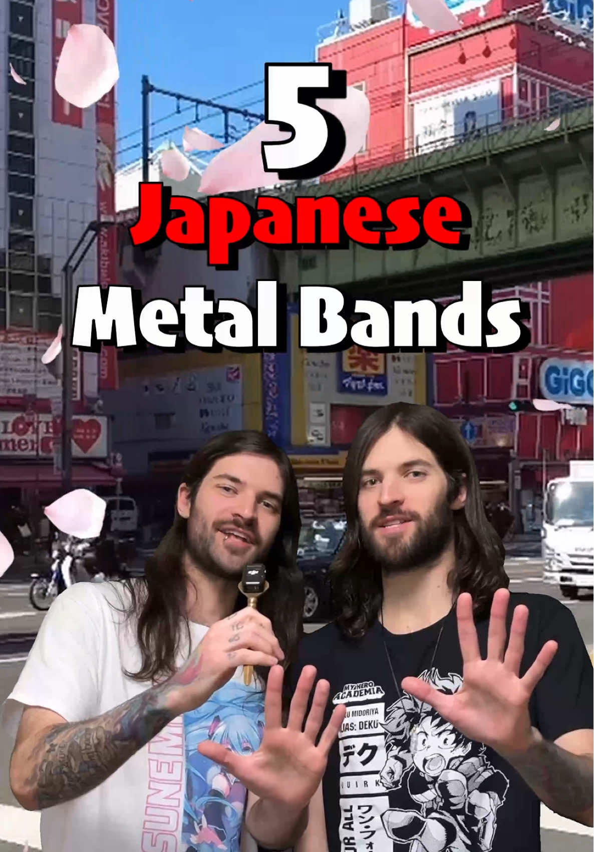 5 Japanese Metal Bands To Listen To #metalhead #metaltok #metaltiktok #japan 