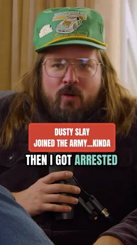 Everything happens for a reason… even if that means getting arrested 👮🚨 Watch or listen to our episode with @dustyslay at the link in our bio!