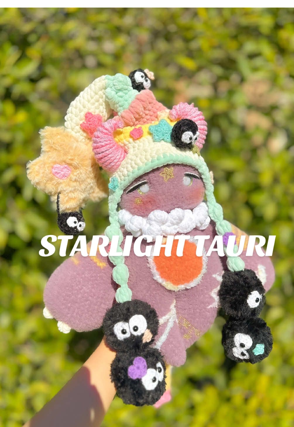 Tauri crochet plushie pattern is available on my patreon (link in bio) 💗#crochet #amigurumi #crochetplushie  