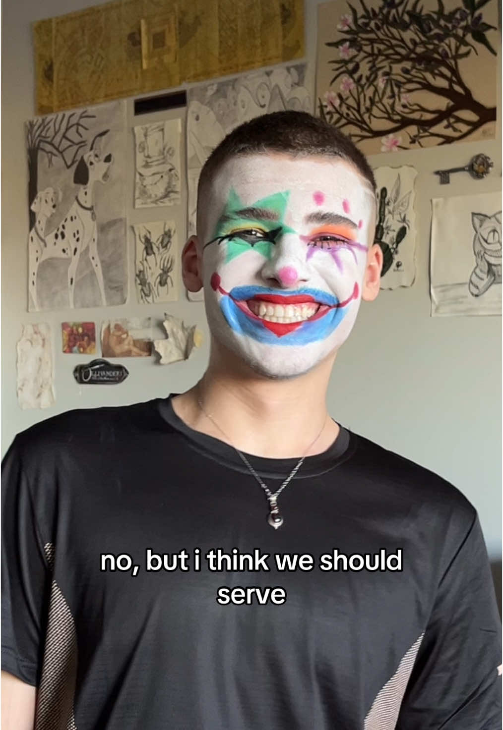 #fyp #clownmakeup @Pibass ⭐️🪩 