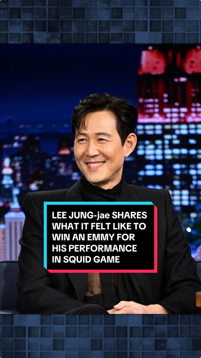 Lee Jung-jae on sharing what it felt like to win an Emmy for his performance in @Squid Game Netflix: “My heart is about to burst. I can’t even put it into words.” 🥹 #FallonTonight #TonightShow #LeeJungjae #SquidGame #SquidGame2 #JimmyFallon 