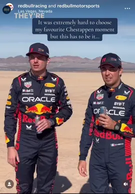 Thank you Checo for everything. You have been a brilliant teammate.  💙 #Motorsport #motorsportnurse #thenursingformula #formula1 #f1 #redbullracing #checoperez #maxverstappen #lasvegasgp #redbullmotorsports @Red Bull Racing @Formula 1 @F1 Las Vegas @Red Bull Motorsports 