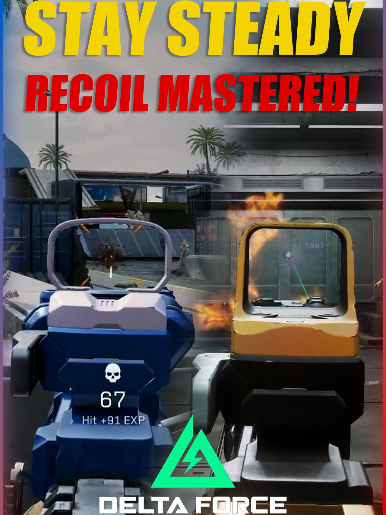 Recoil got you feeling like a fire hose? We’ve got you covered in Delta Force Game 🤣💥#DeltaForce #DeltaForcePCOpenBeta #DeltaForceGenesis